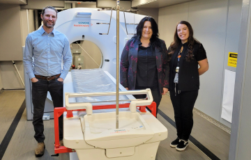 Mobile CT scanner