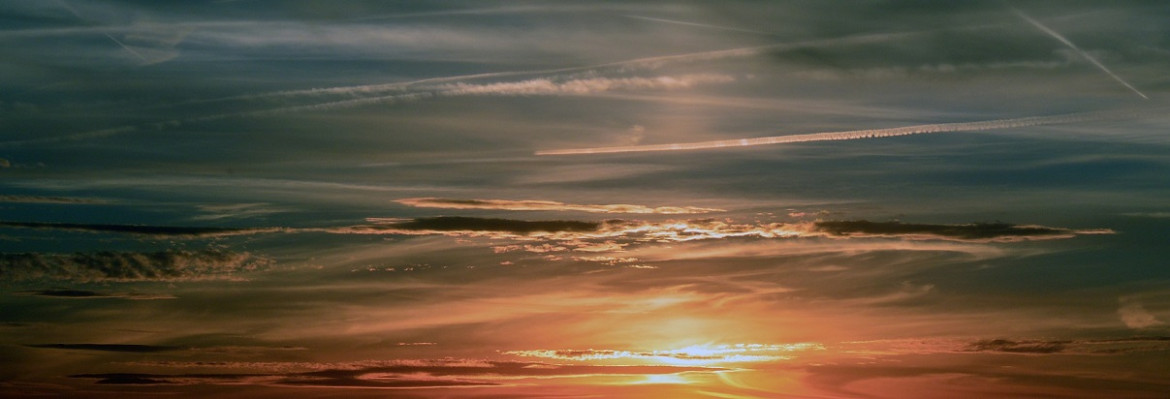 sunrise and clouds