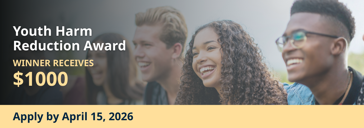 Youth Harm Reduction Award 2026