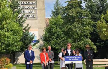 MRI announcement at Nanaimo Regional General Hospital