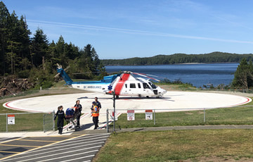 Tofino General Hospital Helipad