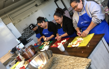 nourish cowichan cooking class 