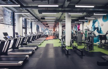 empty fitness centre