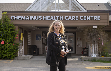 Ingrid Cline, Chemainus Health Care Centre