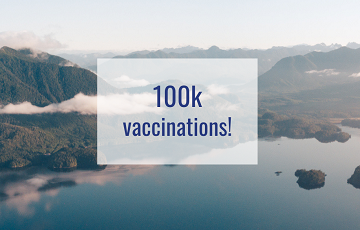 100k vaccinations