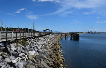 Comox Valley ocean harbour front