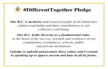 #DifferentTogether Pledge