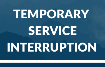 image of temporary service interruption 