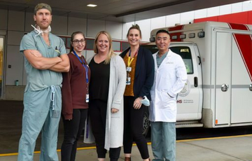 Members of the Victoria General Hospital Trauma Service