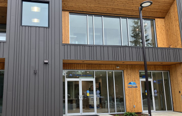 External view of Ucluelet public health building