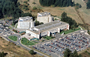 aerial view of VGH campus