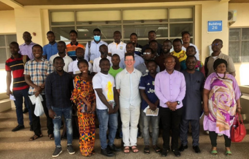 Ghana Medical Help group and volunteers